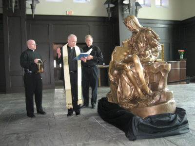 Michelangelo’s Pietà for St. Peter Chanel Church