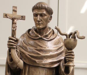 St. Louis Bertrand original bronze statue