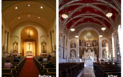 Restoration: Sacred Heart Church in Peoria, Illinois