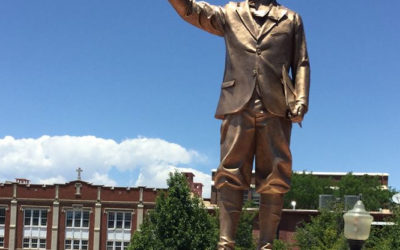 Original bronze statue of labor leader Louis Tikas dedicated in Colorado