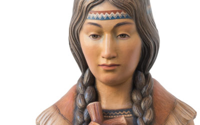 St. Kateri Tekakwitha, the first Native American to be canonized