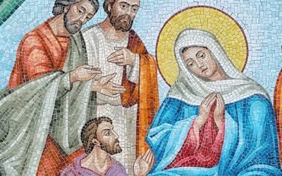Recent mosaic projects for Catholic parishes